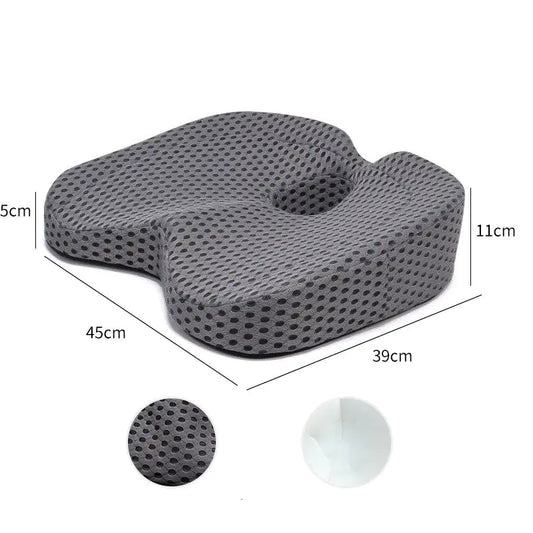 ComfortEase Memory Foam Seat Cushion