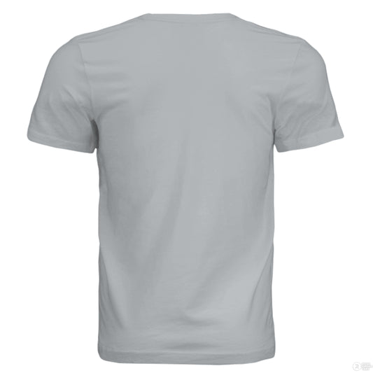 Solid Silver Triblend - BACK