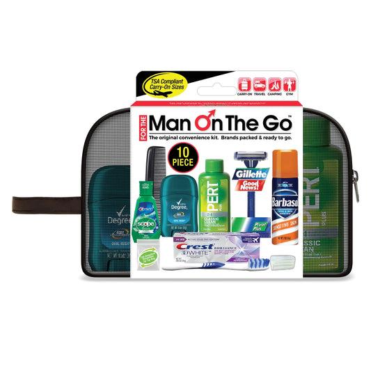 Gentleman's Journey: Luxe 10-Item Travel Set